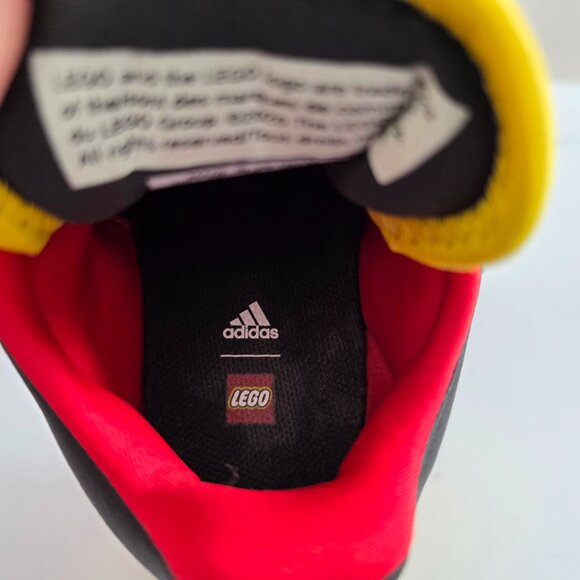 ADIDAS x LEGO Collab Toddler Sport Sneaker Hook & Loop Primary Colors Baby Shoes - Picture 11 of 11